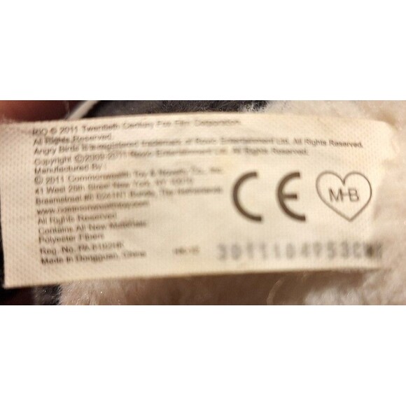 Angry Birds  Jewel Red Pedro Plush Lot Do not Work - Picture 8 of 10